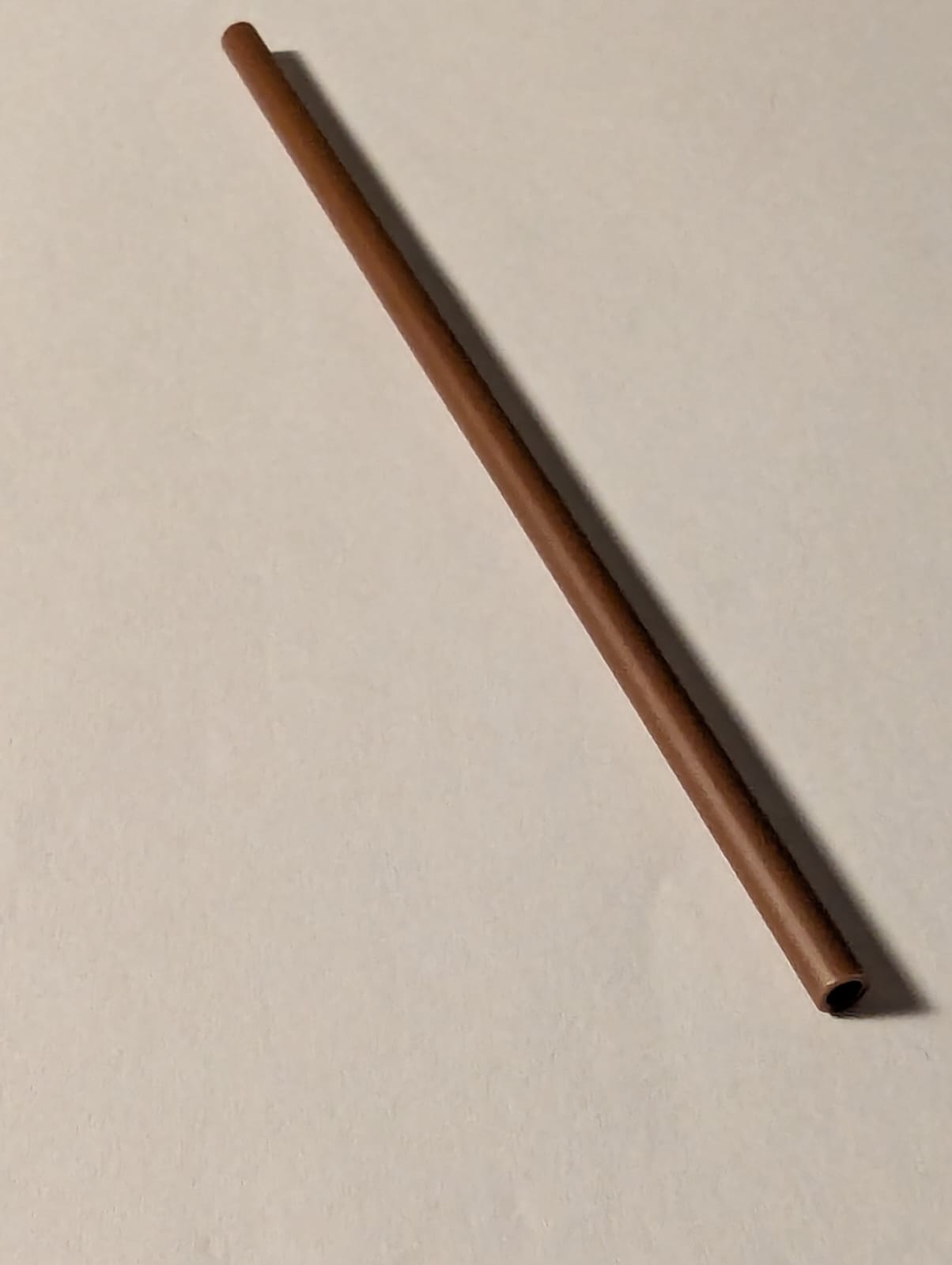 NEU Schlauch, starr 3 mm D. 13 L / 10,4 cm neubraun