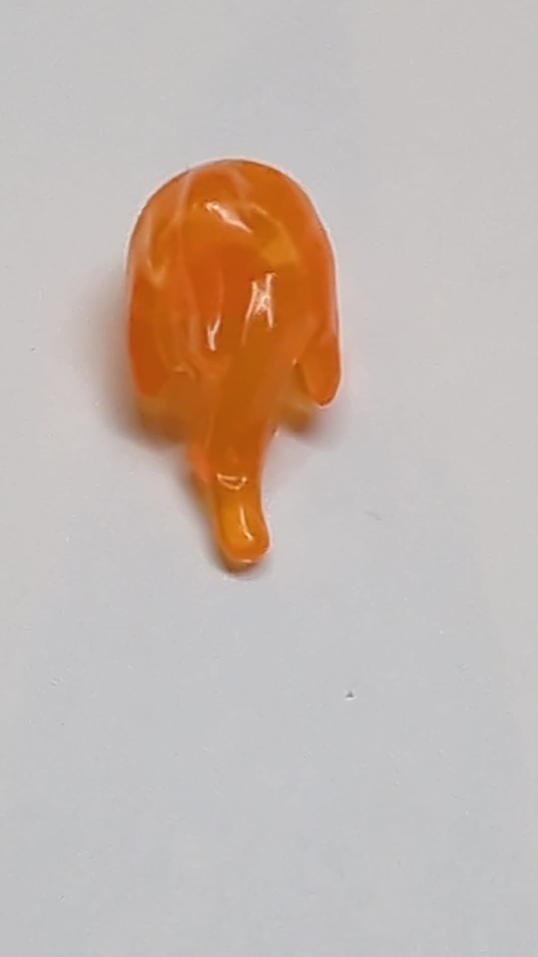 Power Burst, Blaster mit Stangengriff transparent orange