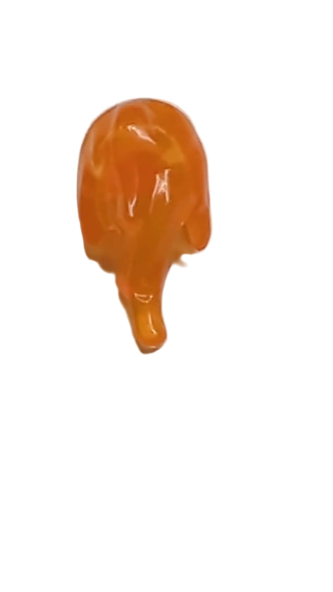 Power Burst, Blaster mit Stangengriff transparent orange