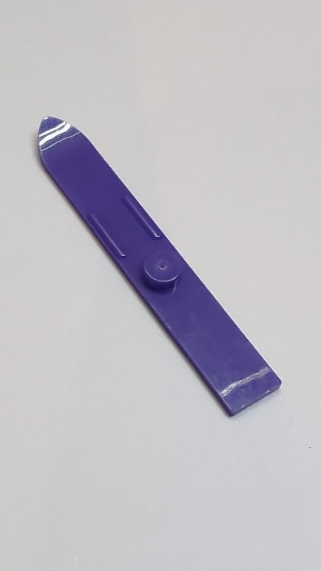 Minifigur, Utensil Ski 6L (48 mm lang) lila