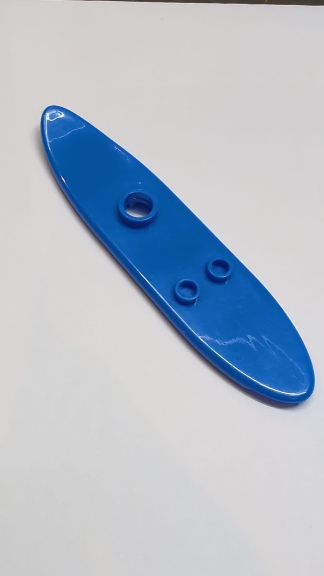 Surfbrett für Minifigur lang blau