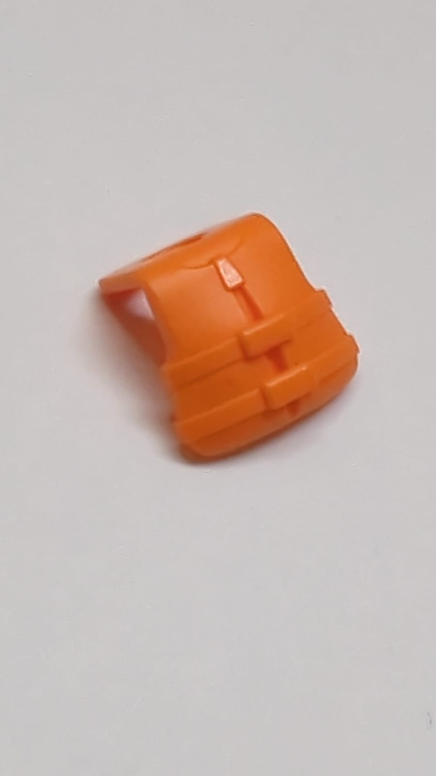 Minifiguren-Schwimmweste, 2 Gurte orange