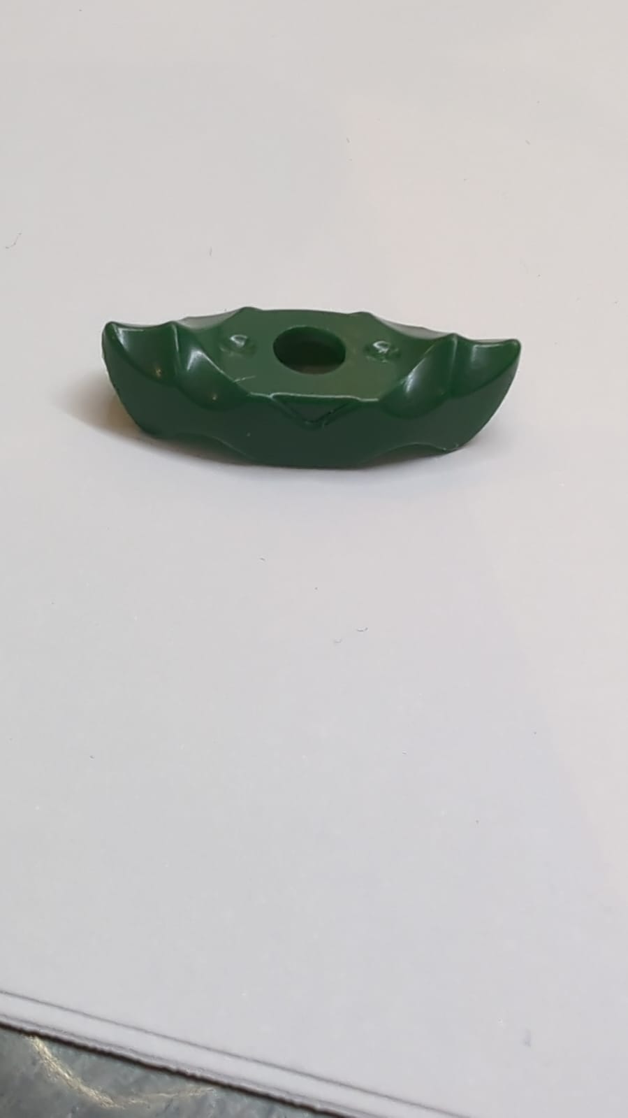 Minifiguren Rüstung Schulterpolster mit Rillen dunkelgrün
