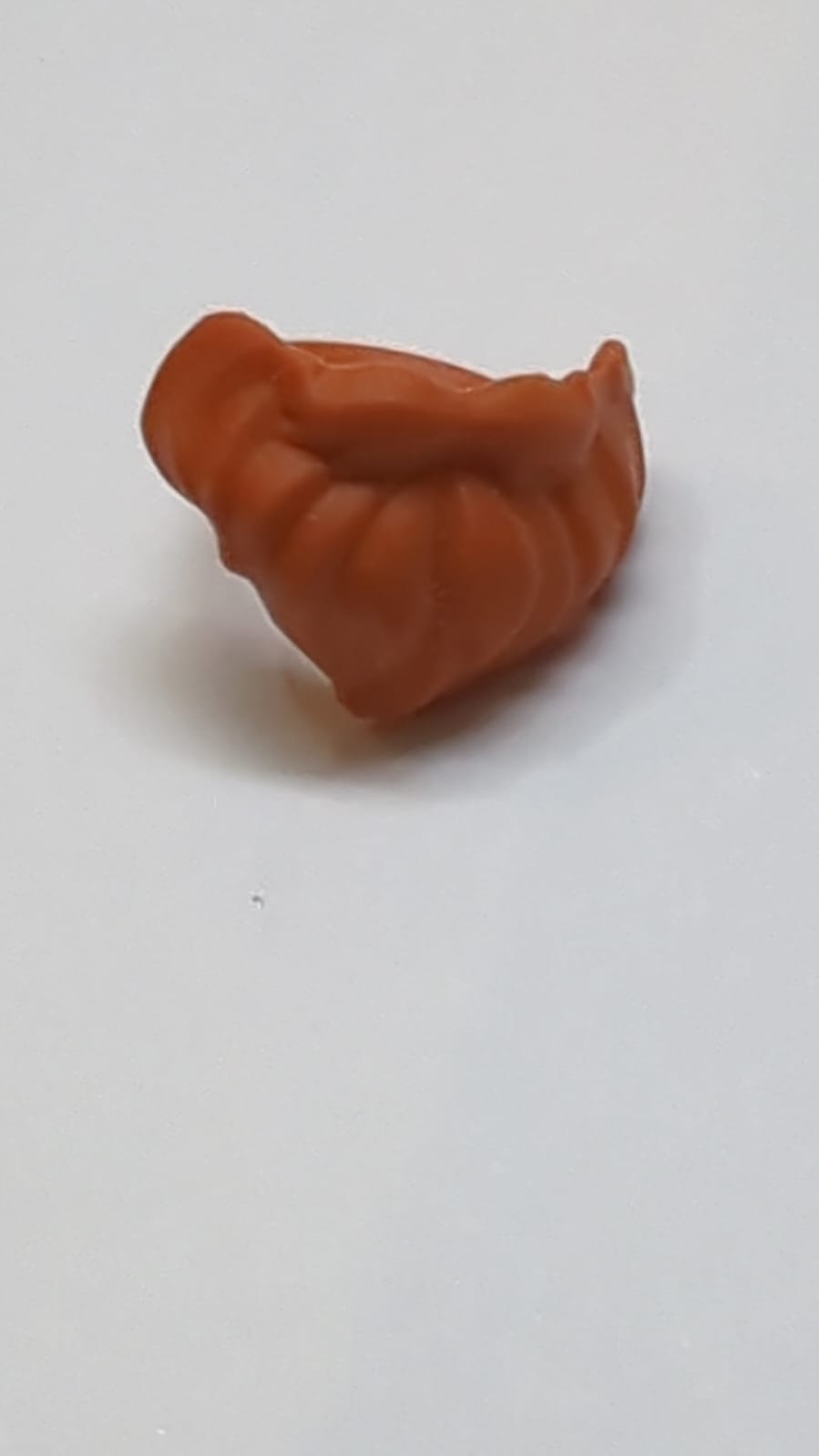 Minifigur Bart, mittellang dunkelorange