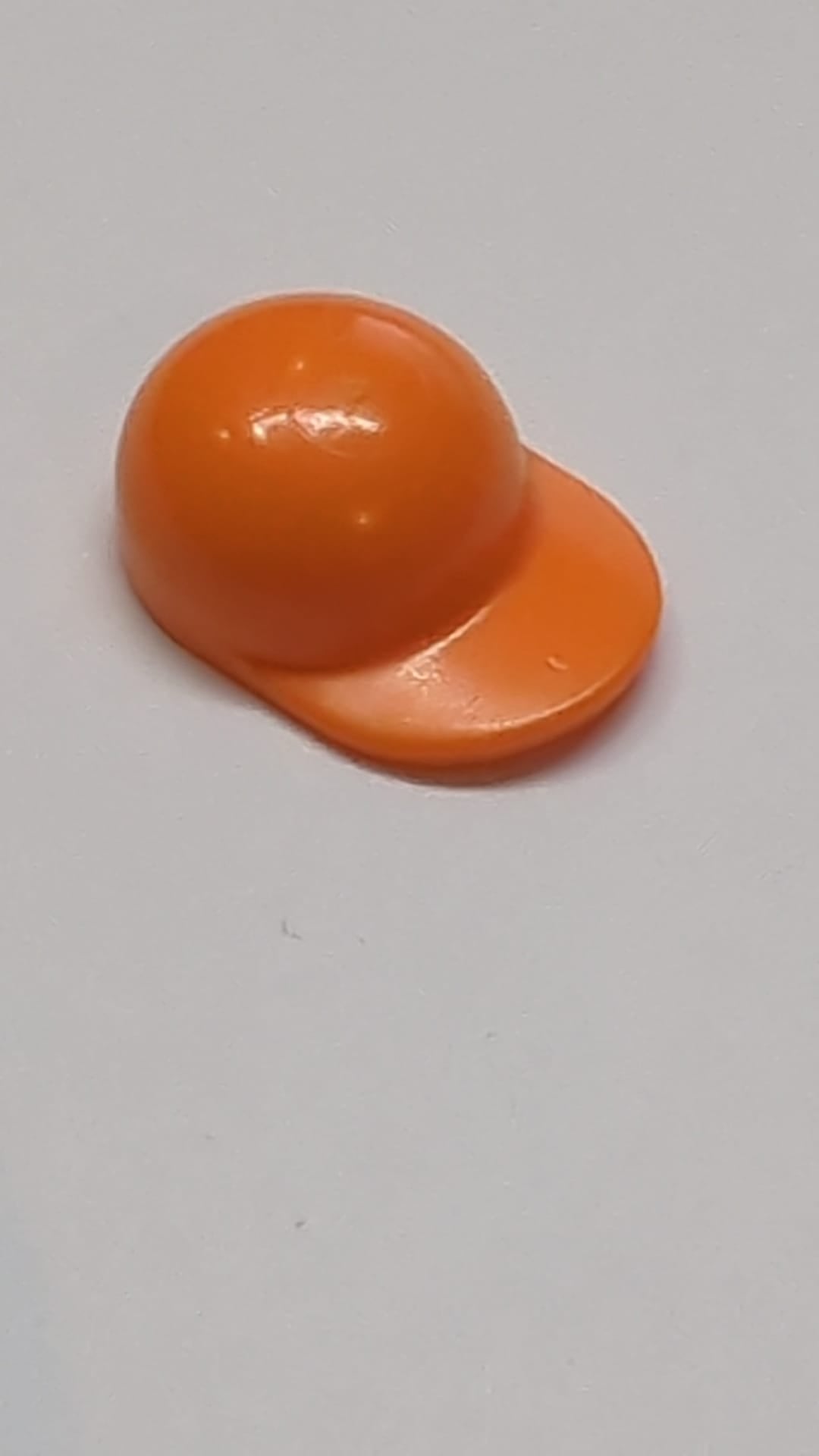 Mütze Basecap Schirmmütze kurz, gebogen orange