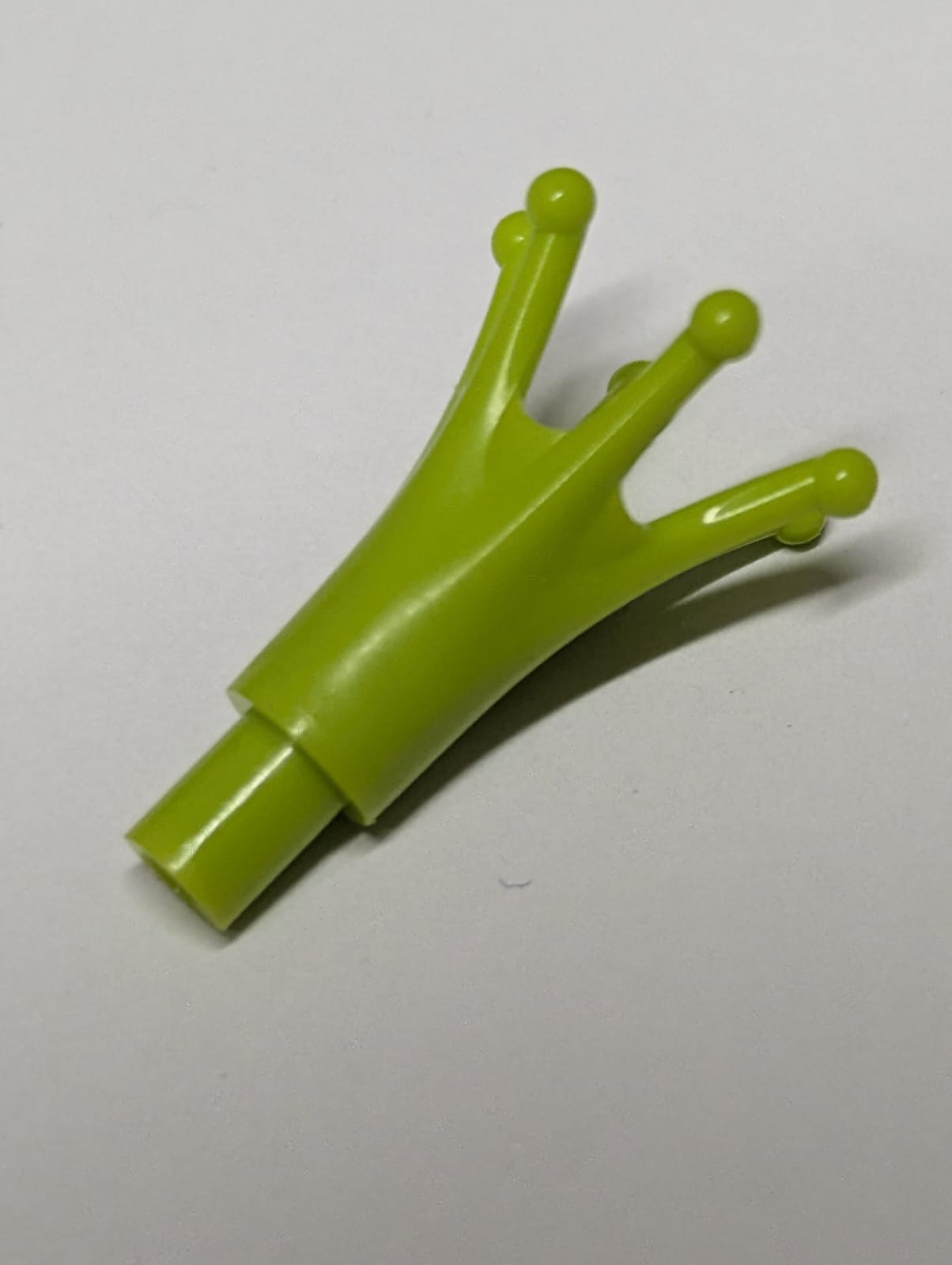 NEU Minifigur, Krone mit Steg lindgrün