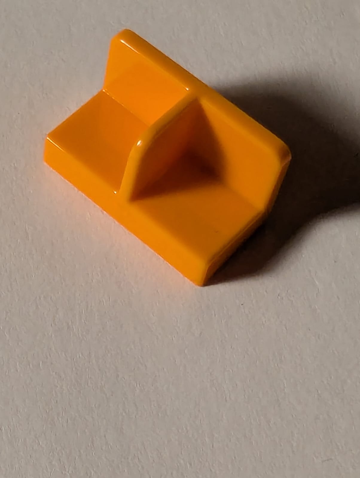 NEU Panel 1 x 2 x 1 with Rounded Corners and Center Divider orange orange