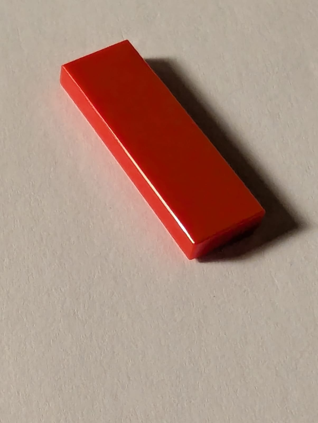 NEU Fliese 1 x 3 rot