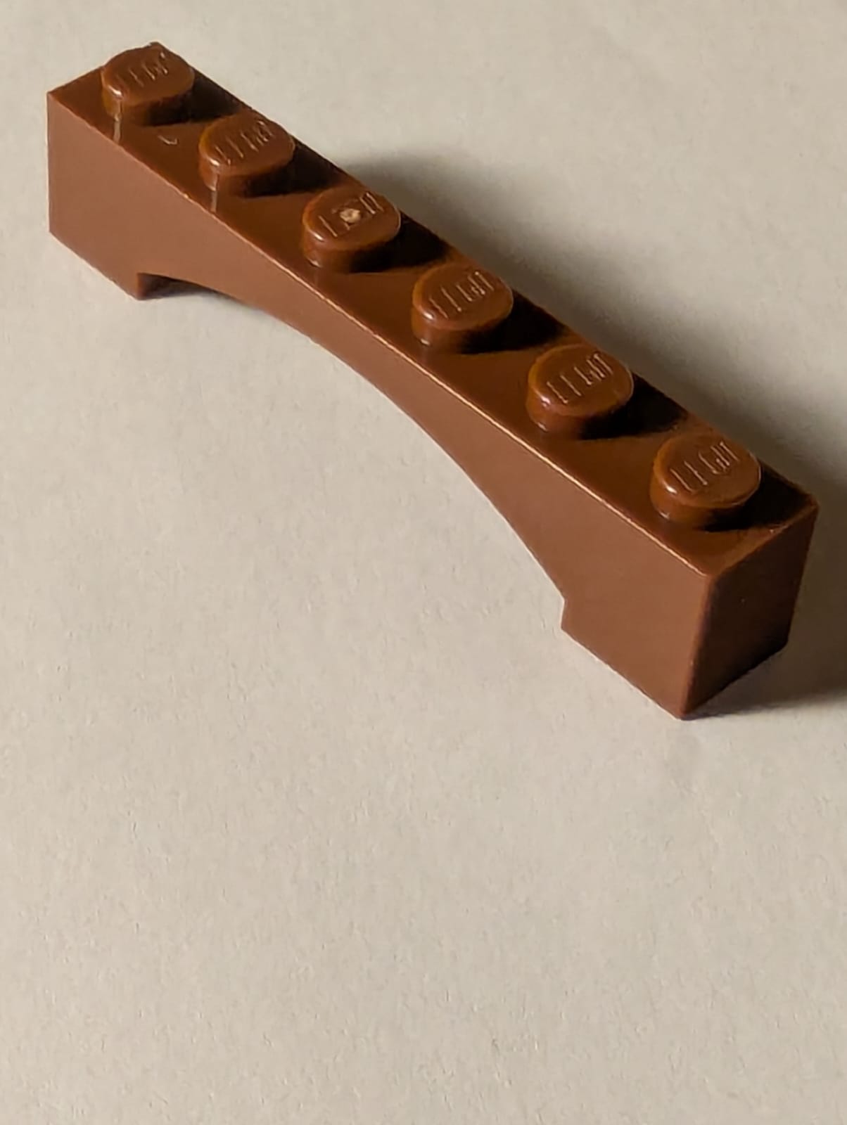 NEU Bogenstein 1 x 6 mit Absatz neubraun