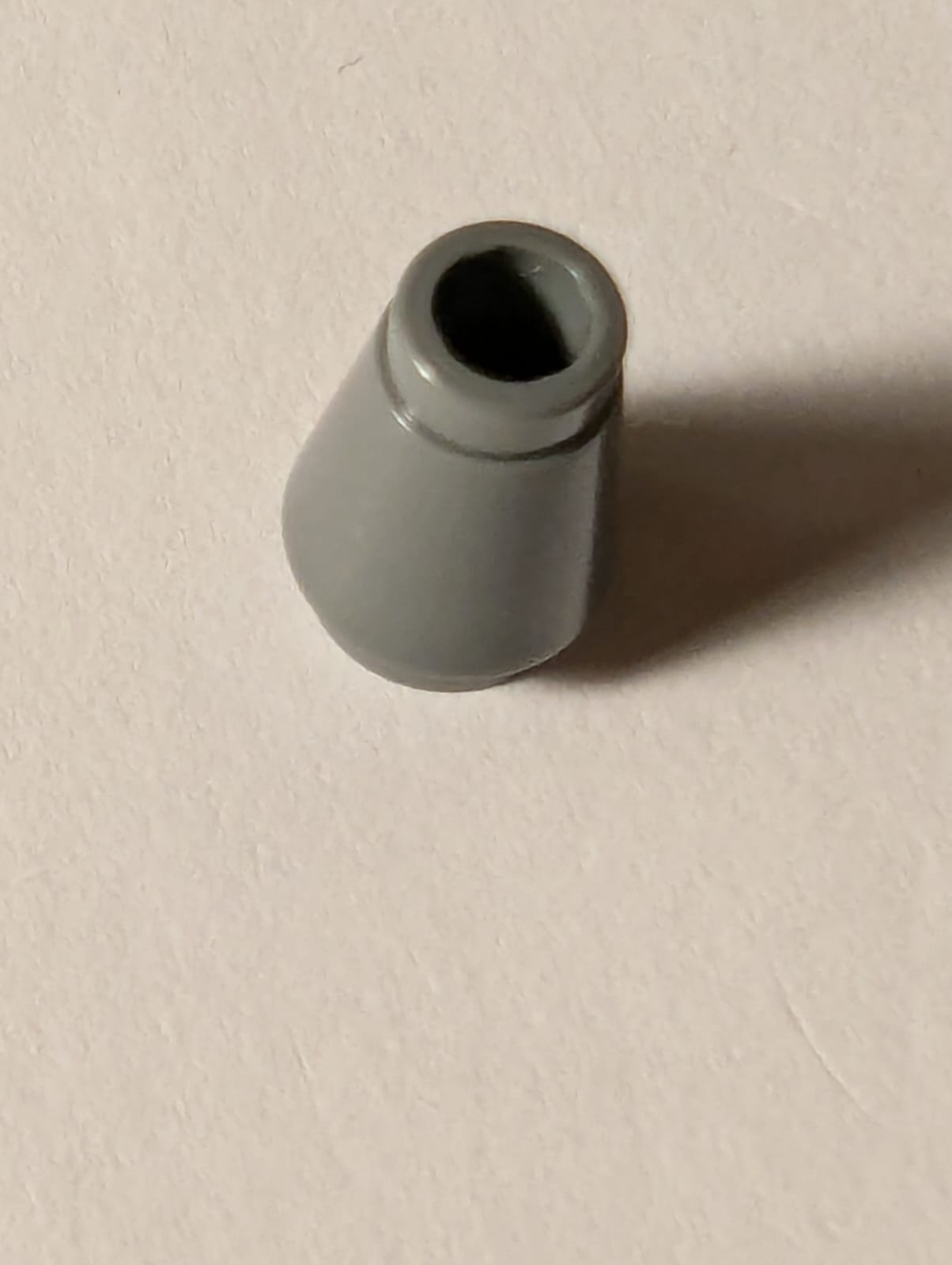 NEU Cone 1 x 1 with Top Groove neudunkelgrau dark bluish gray