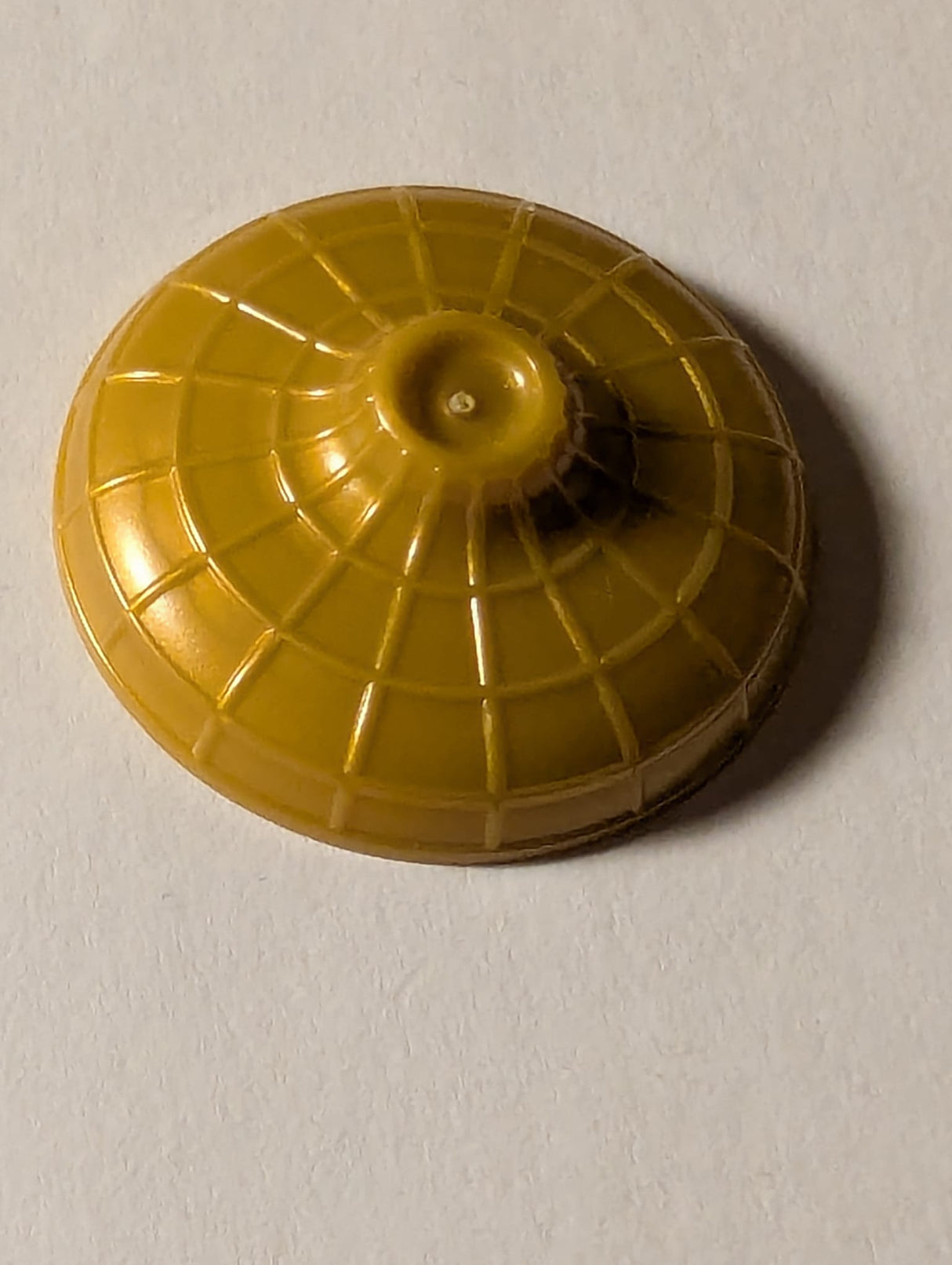 NEU Minifigur, Kopfbedeckung Hut, konisch asiatisch mit erhabener Mitte pearlgold