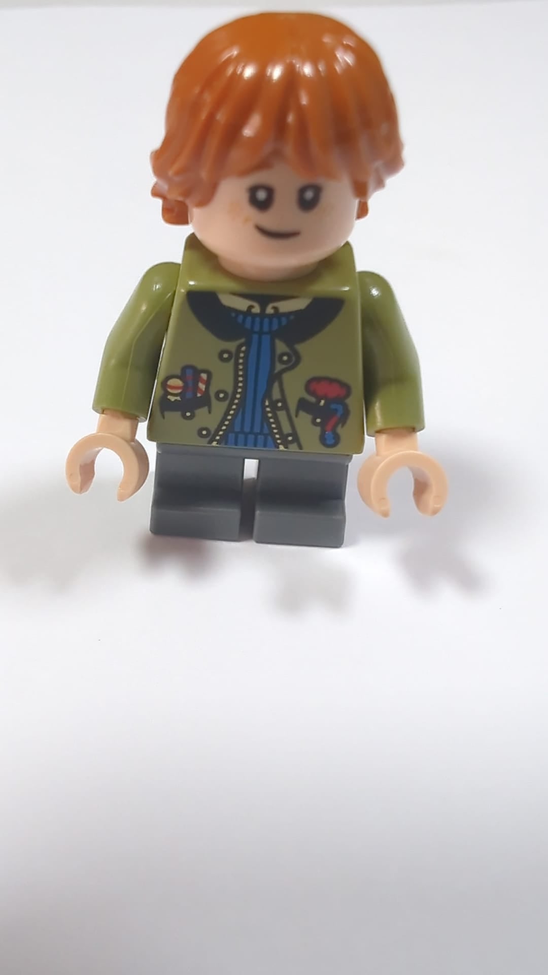 NEU Ron Weasley - olivgrüne Jacke, blauer Pullover