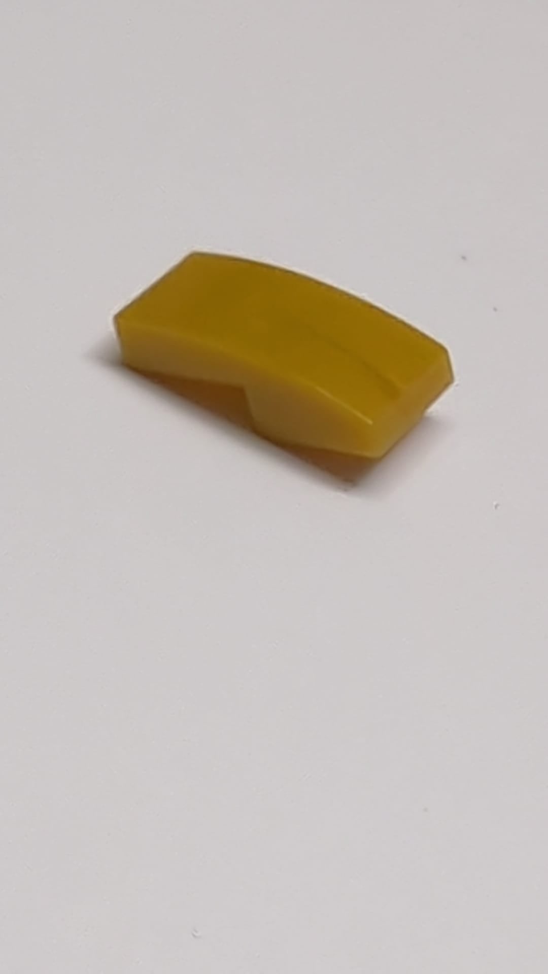 Gebogene Rampe 2x1 x 2/3 pearlgold