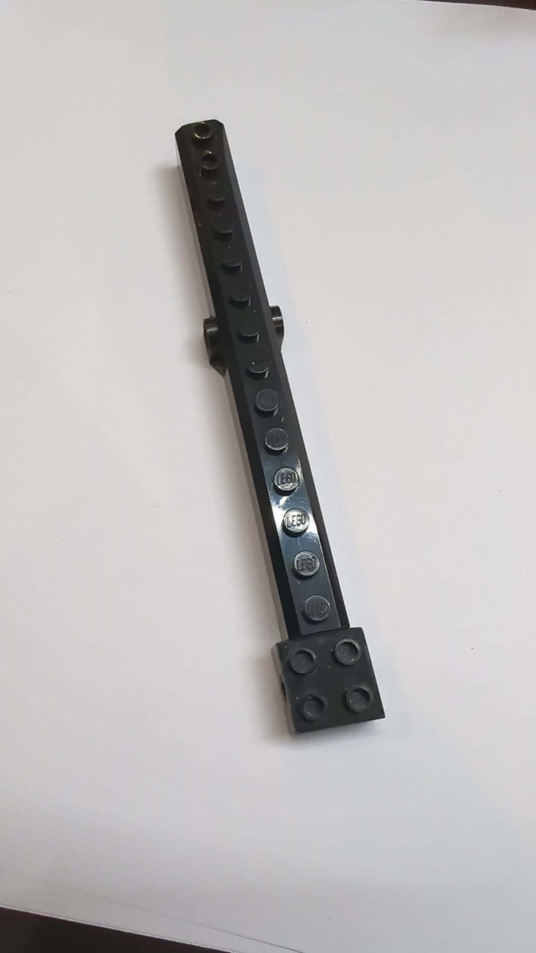 Kranarm Außenseite, Führung mit Pinloch schwarz