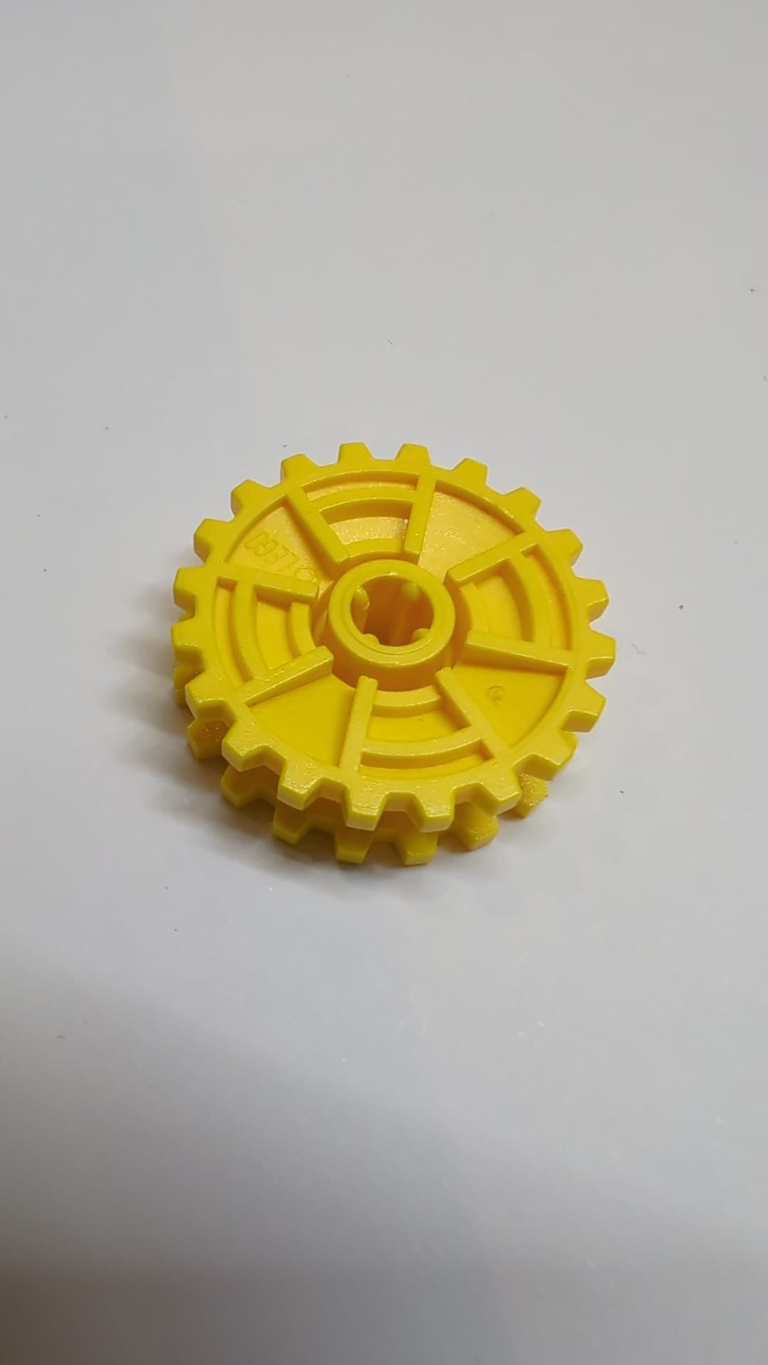 Technic Kettenrad Doppelt Dünn gelb