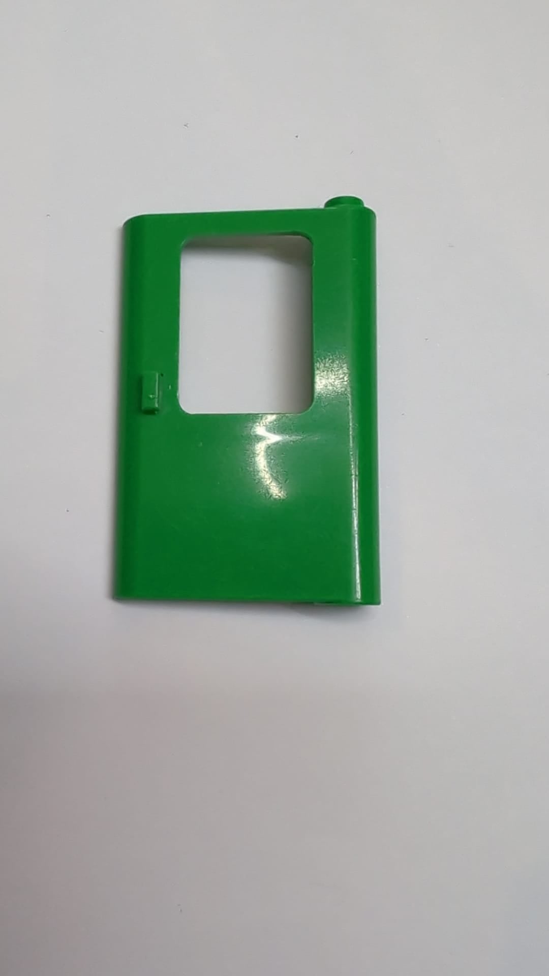 Tür 1x4x5 für Zug rechts, dünner Support unten grün