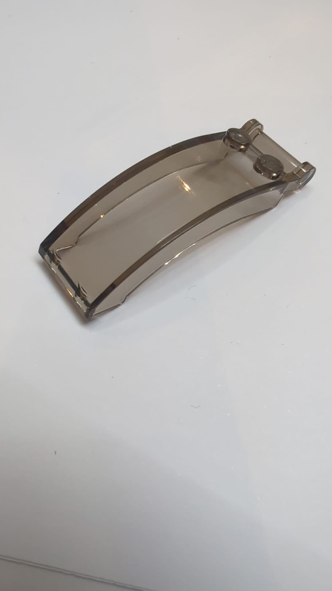 Windschutzscheibe 6x2x2 mit Handgriff transparent braun (alt: schwarz)