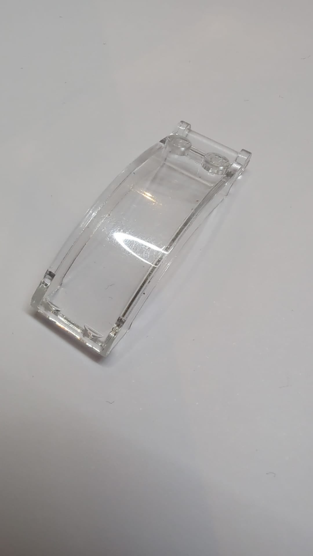 Windschutzscheibe 6x2x2 mit Handgriff transparent weiß