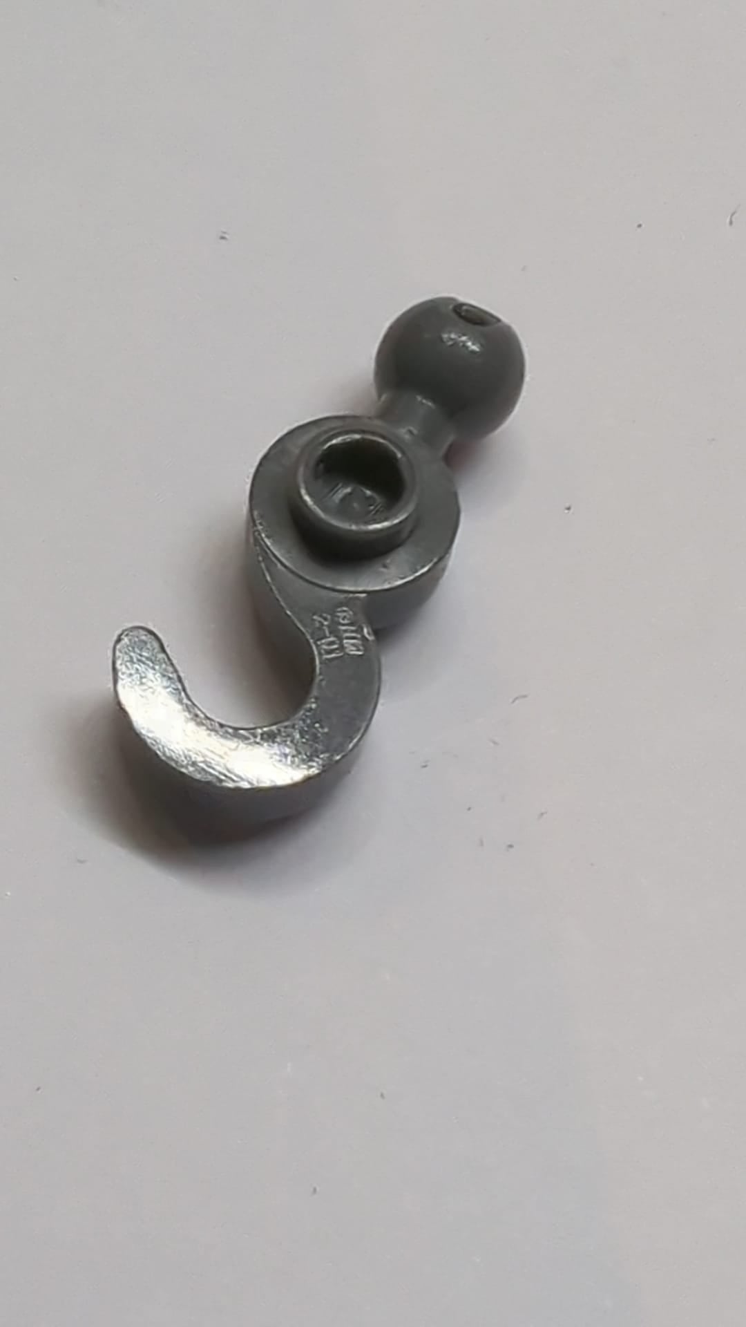 NEU Haken mit Kupplung neudunkelgrau