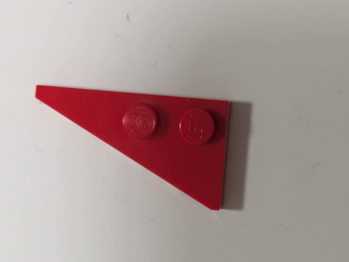 4x2 Keil, Platte links, spitz rot
