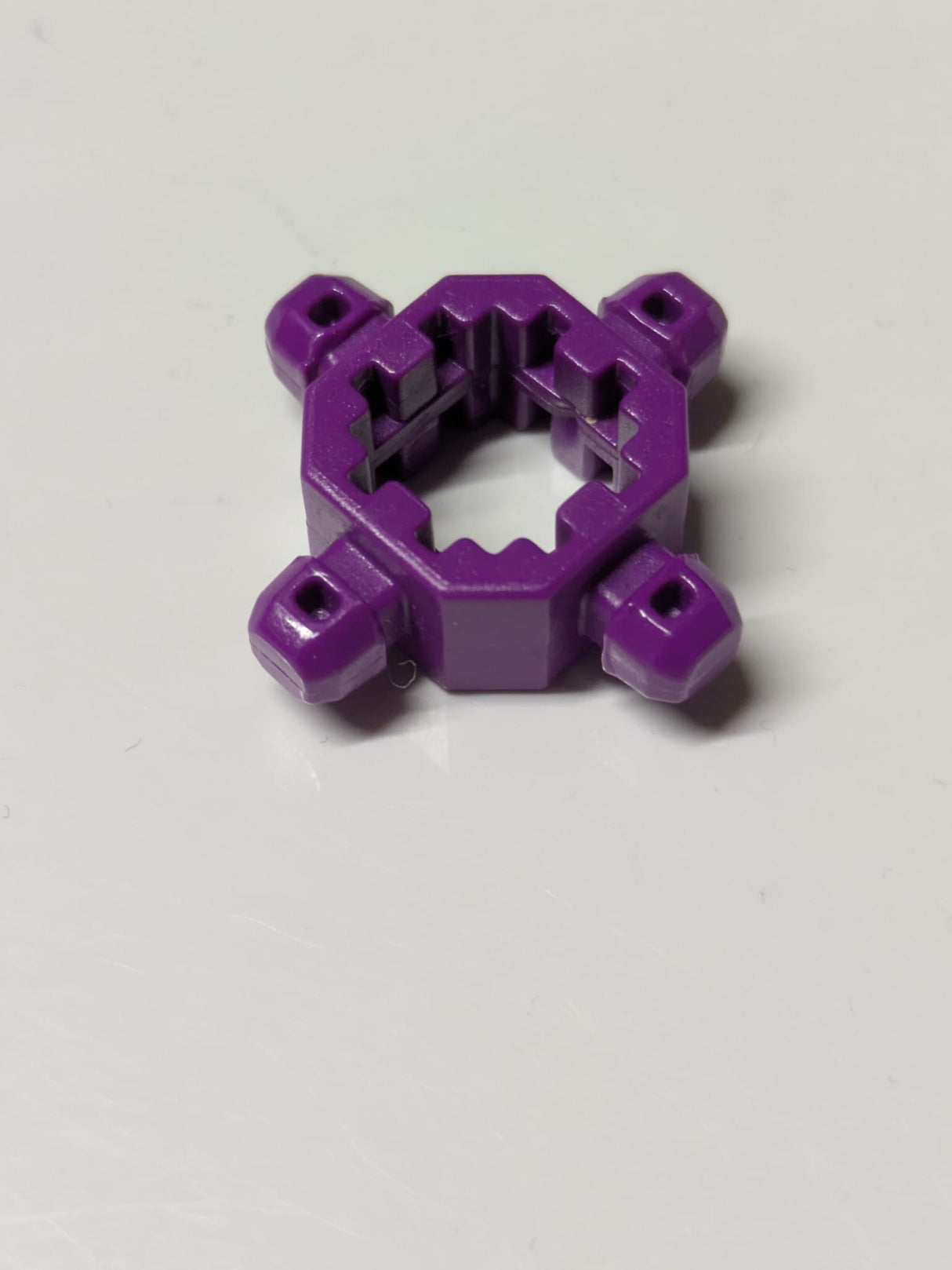 Znap Verbinder 3 x 3 - 4 way B (Beam) purple