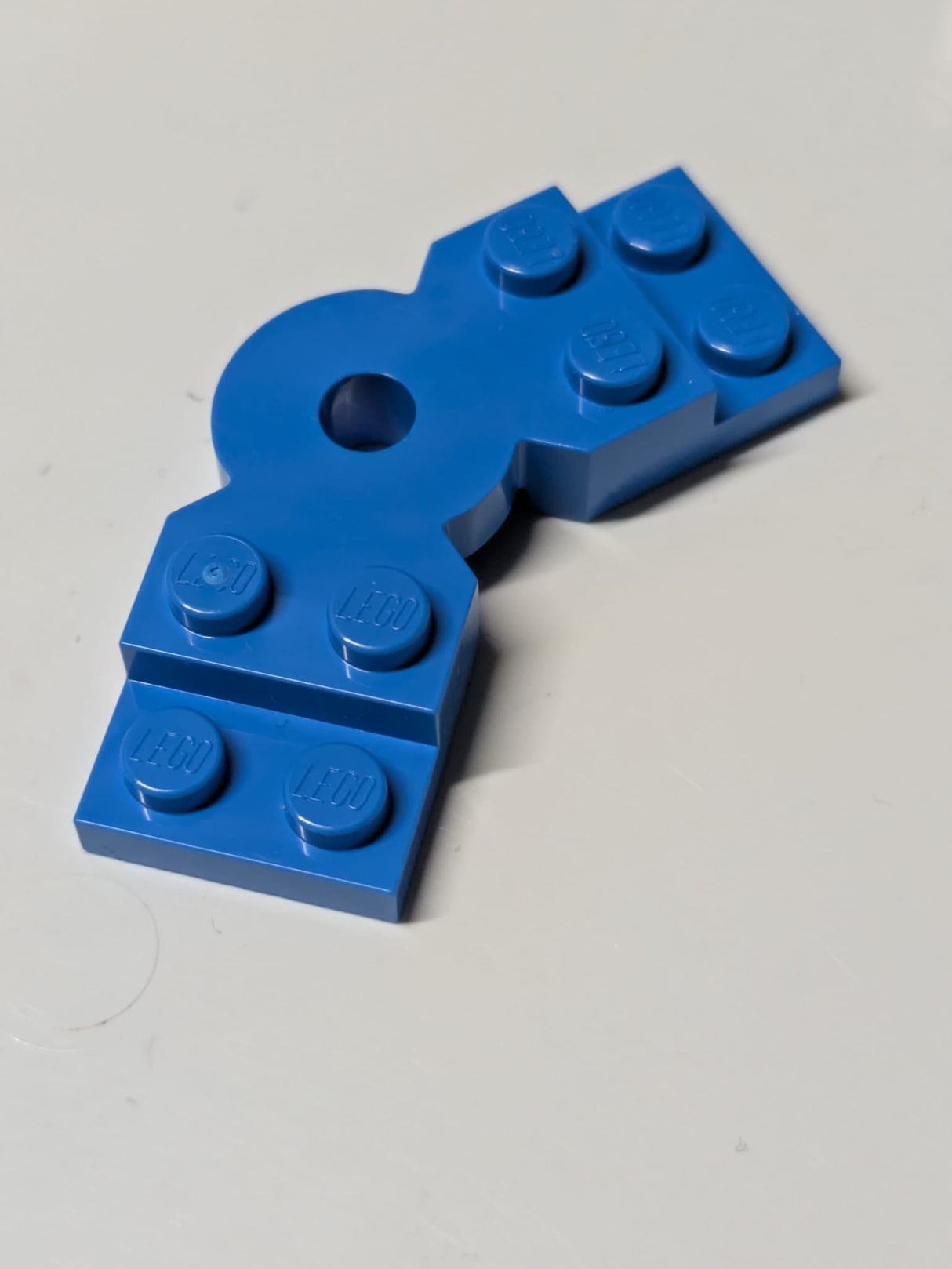 2x6x2/3 Platte, modifiziert gebogen dunkelazur