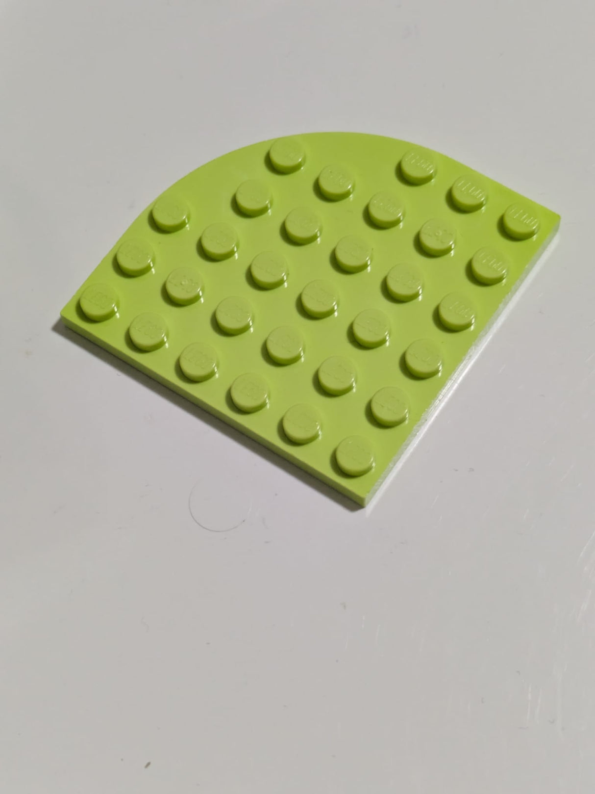 6x6 Eckplatte / Rundplatte mintgrün
