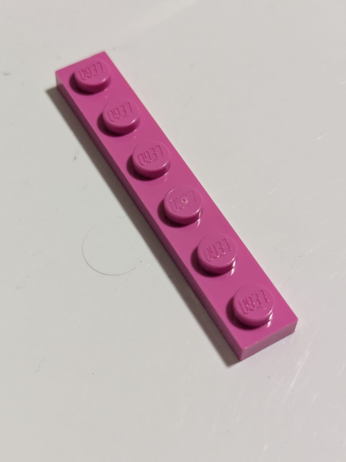 1x6 Platte knallpink