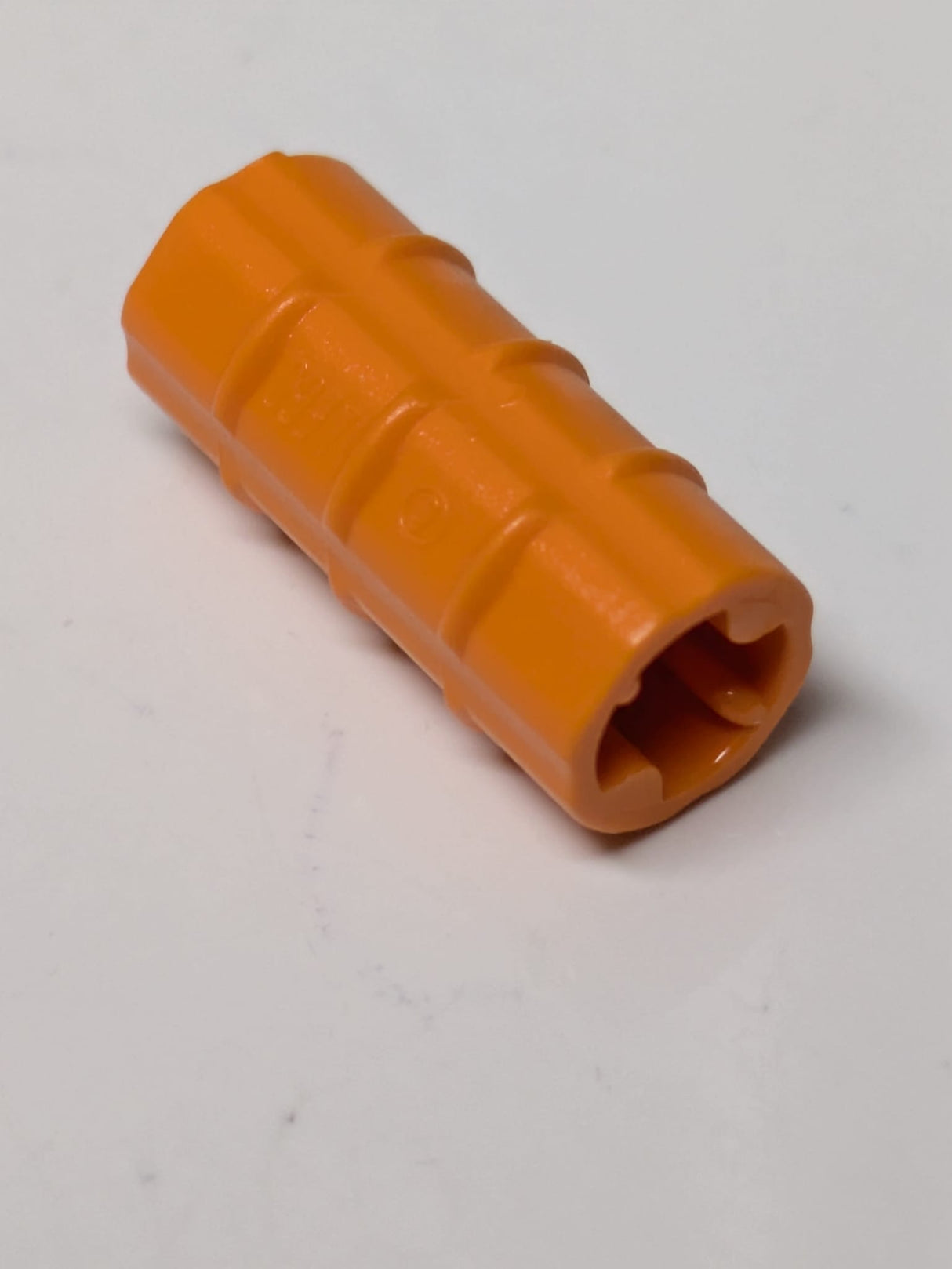 Kreuzstangenverbinder geriffelt (x Öffnung) orange