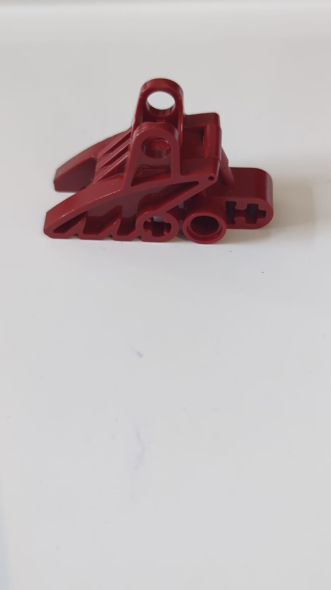 2x3x5 Bionicle-Fuß mit Kugelgelenkpfanne dunkelrot
