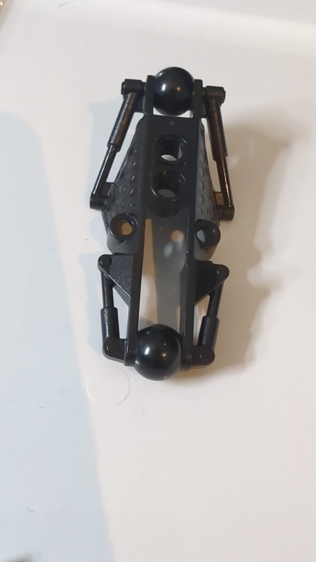 Bionicle Piraka Armsegment mit 2 Kugelgelenken schwarz
