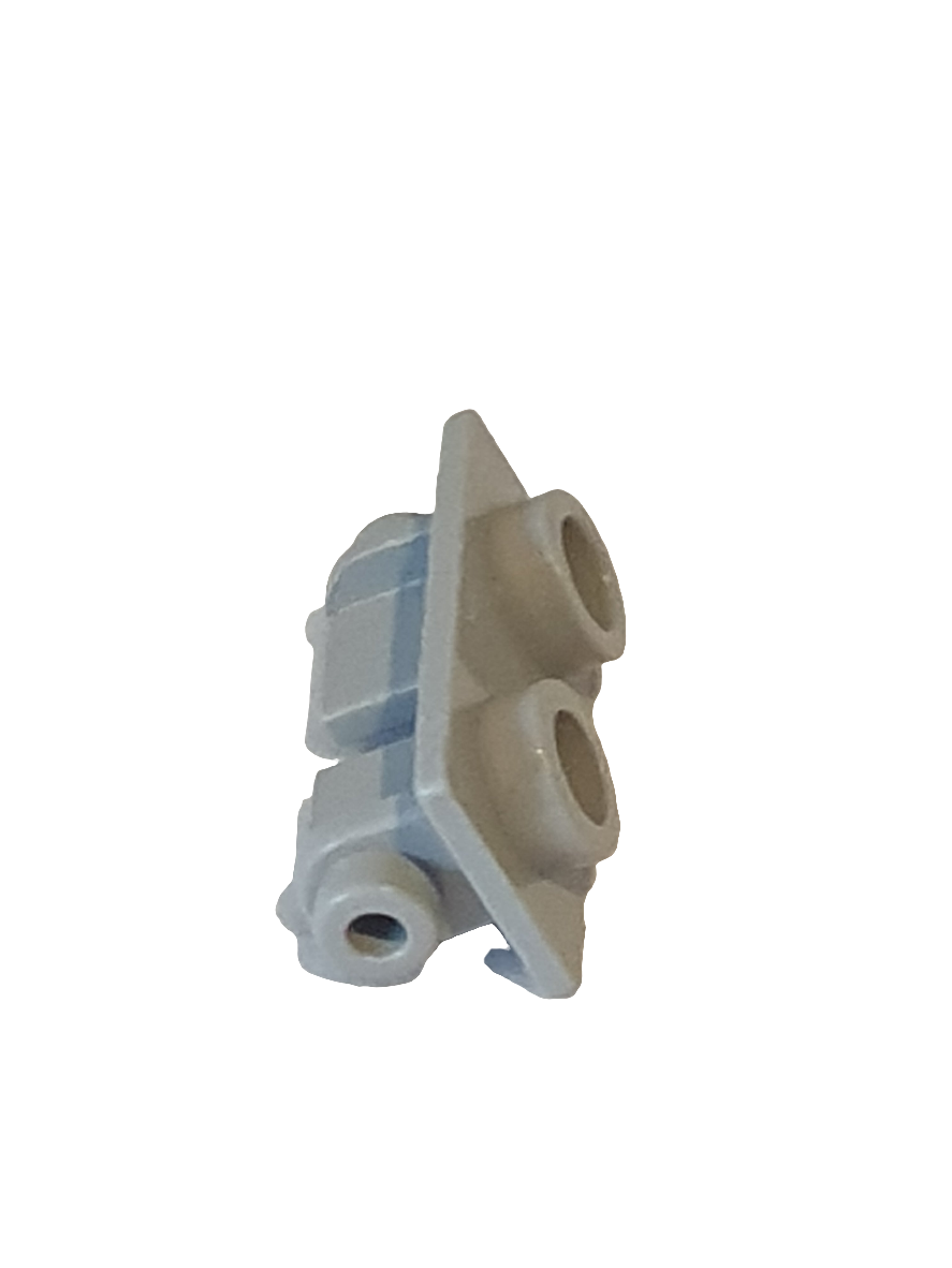 NEU Scharnierstein 1 x 2 Obere Platte neuhellgrau