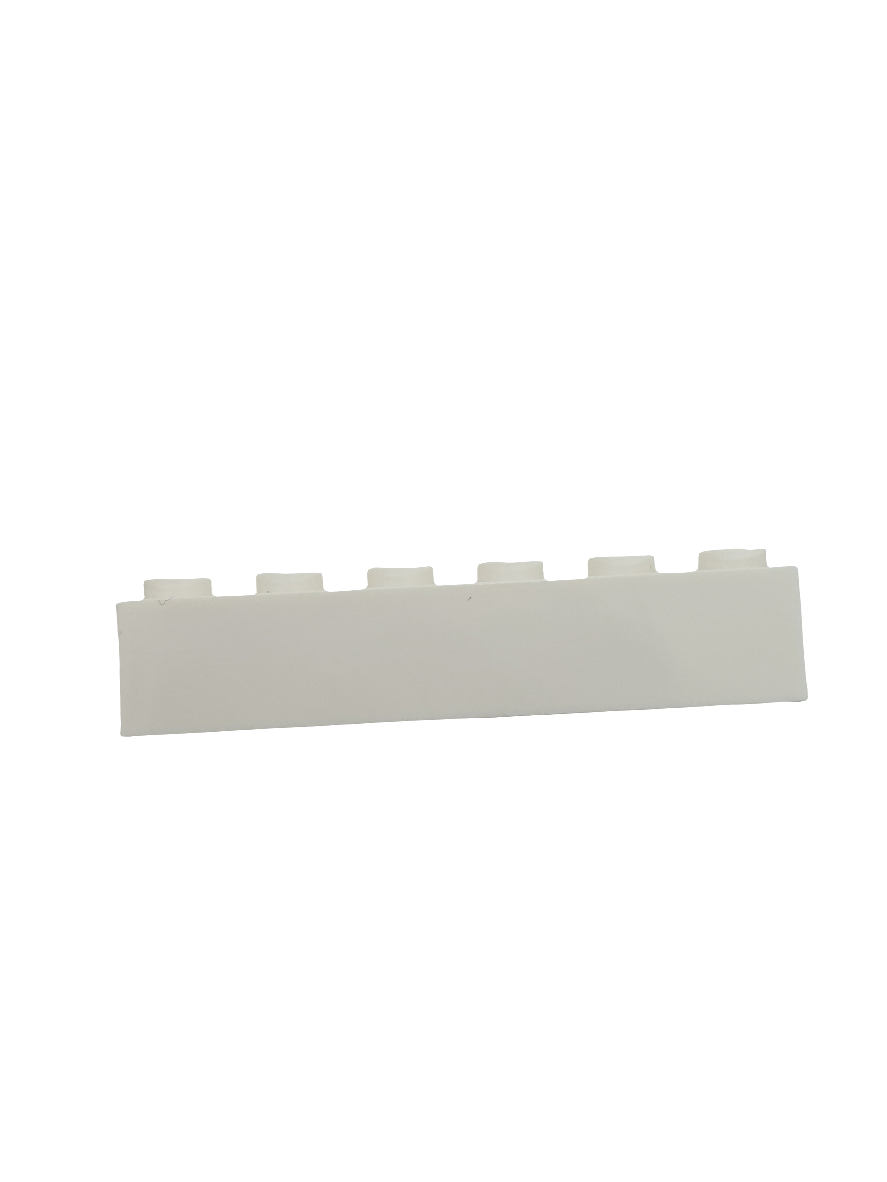 NEU Stein 1 x 6 weiß