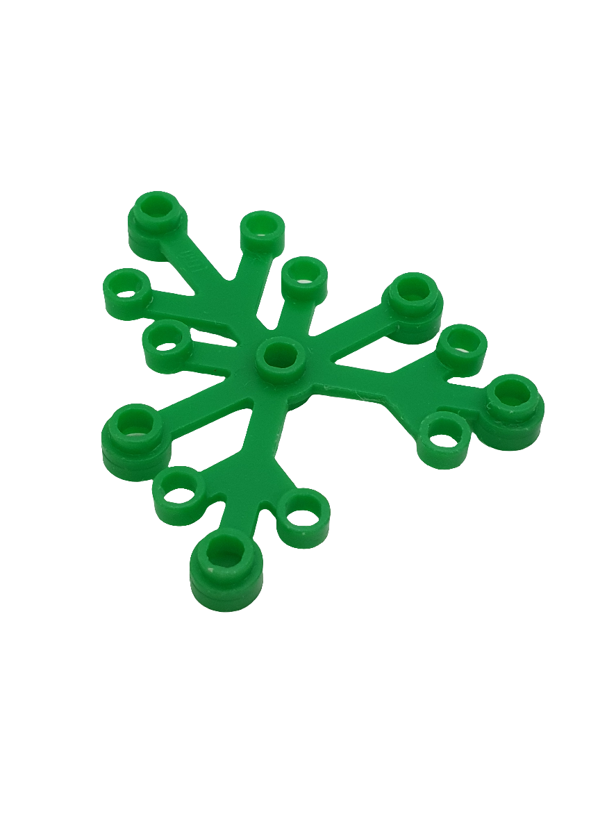 NEU Pflanzenblätter 6 x 5 mediumgrün