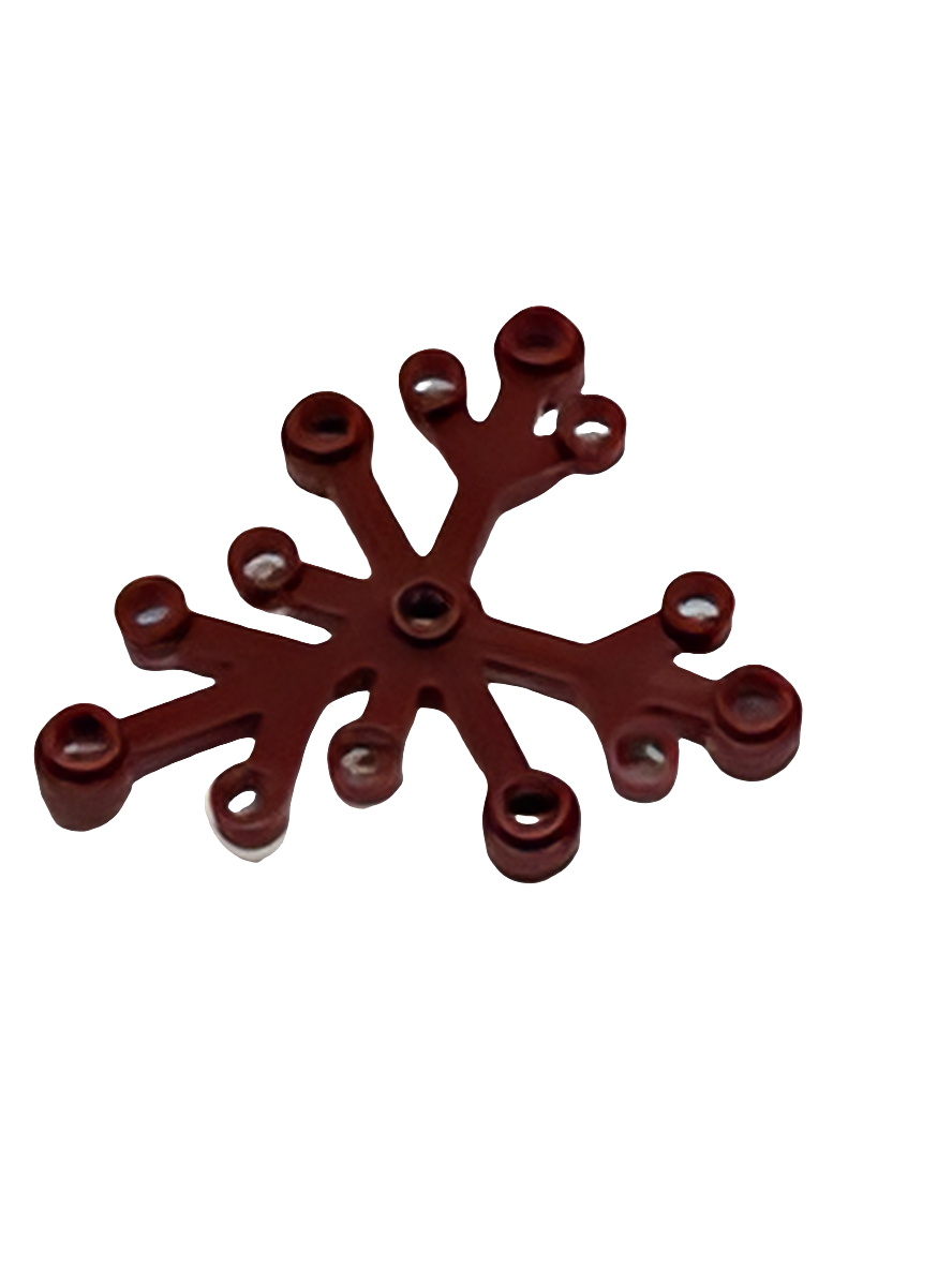 NEU Pflanzenblätter 6 x 5 dunkelrot