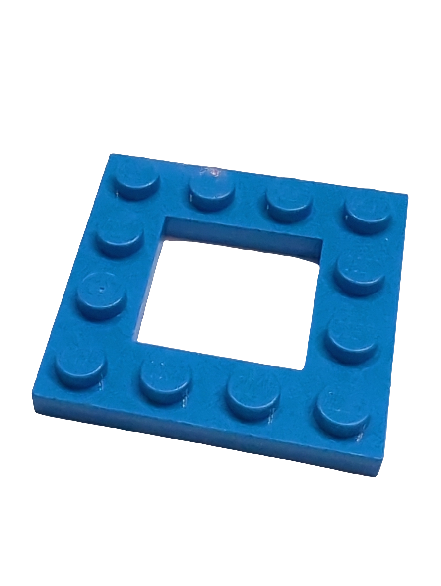 4x4 Rahmenplatte dunkelazur