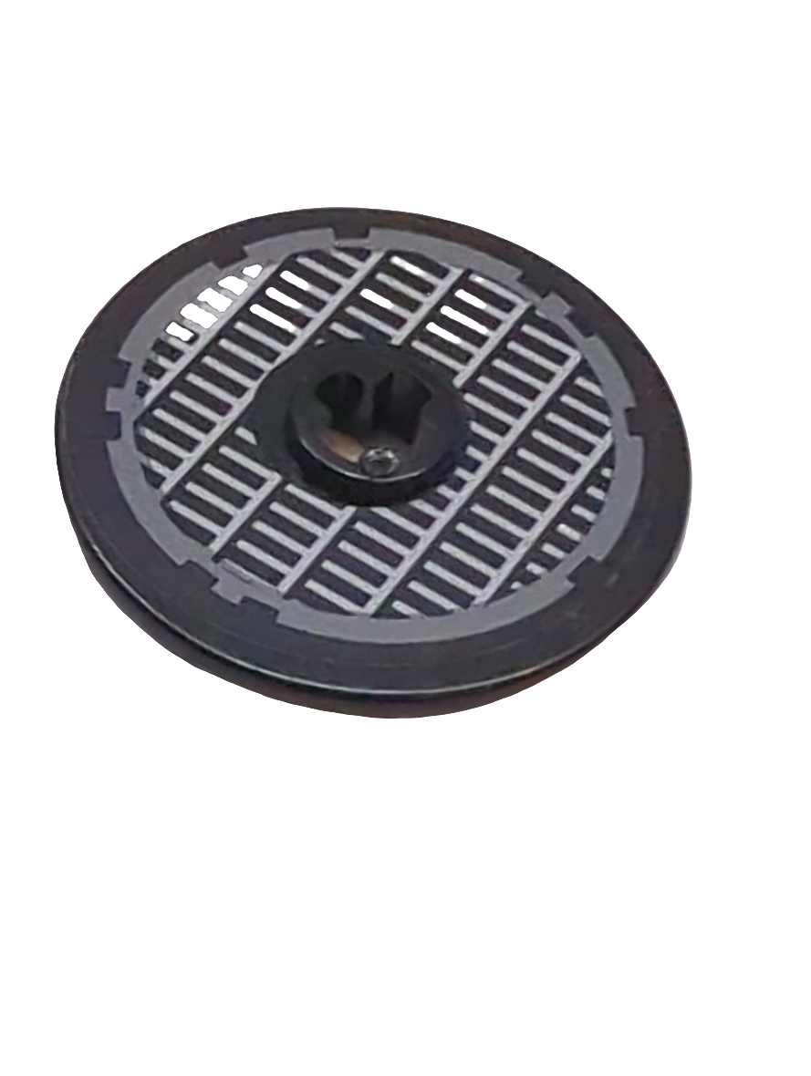 3x3 Technik Scheibe beklebt Grille Pattern (Sticker) - Set 4504 schwarz