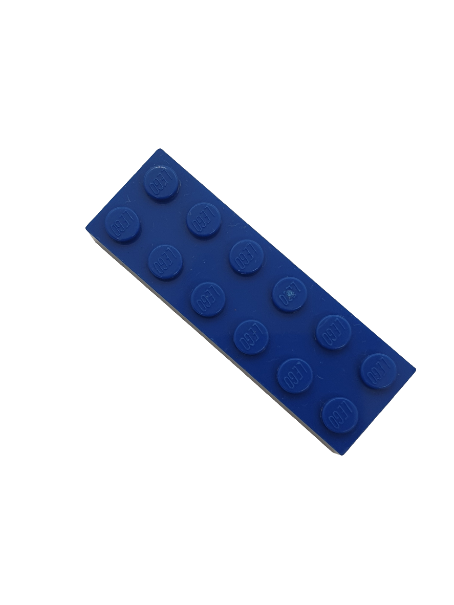 NEU Stein 2 x 6 blau