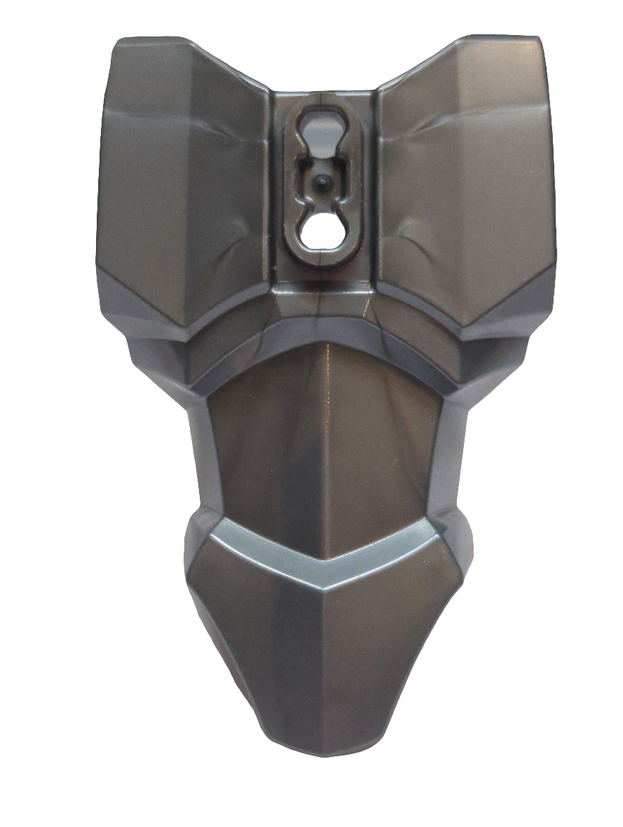 Large Figure Torso Armor 2 Chest Holes Oberkörper pearlsilber