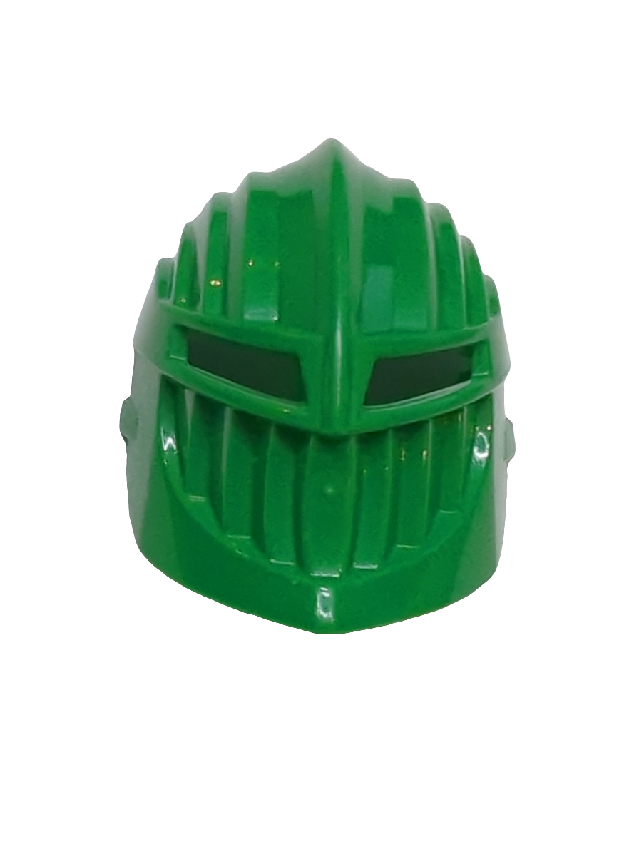Große Figur Maske Visier Rascus grün