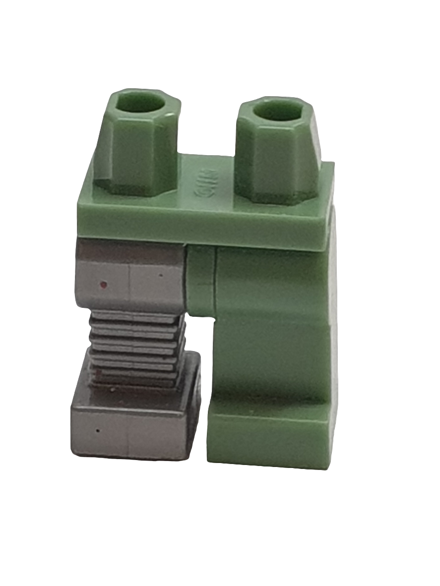 Hüfte und Beine Hose sandgrüne Beine, Prothese (Rodney Rathbone) sandgrün