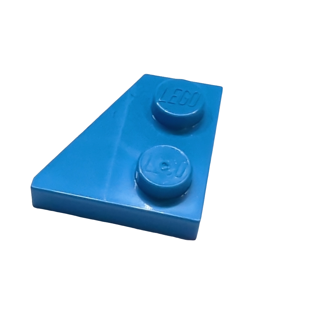 NEU Flügelplatte 2 x 2 Links dunkelazur