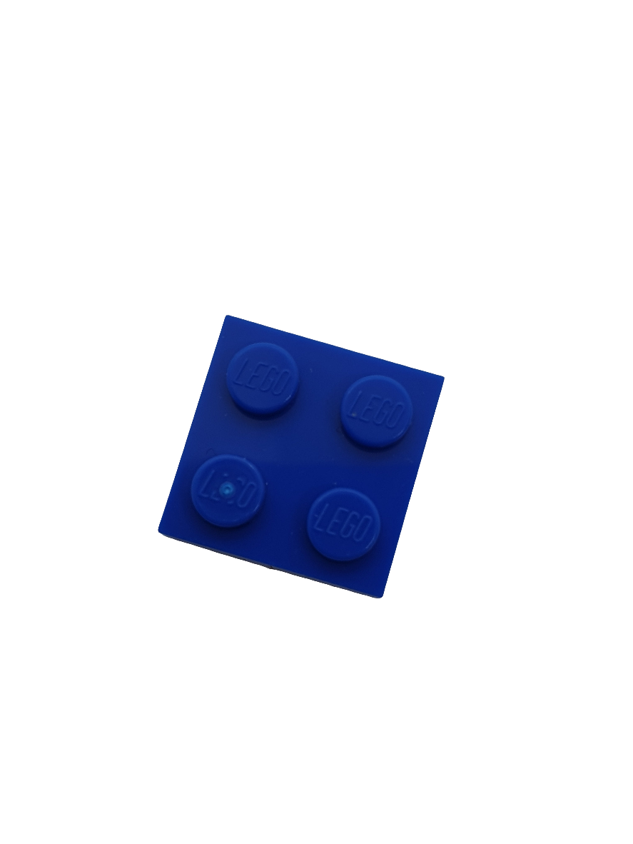 2x2 Platte blau