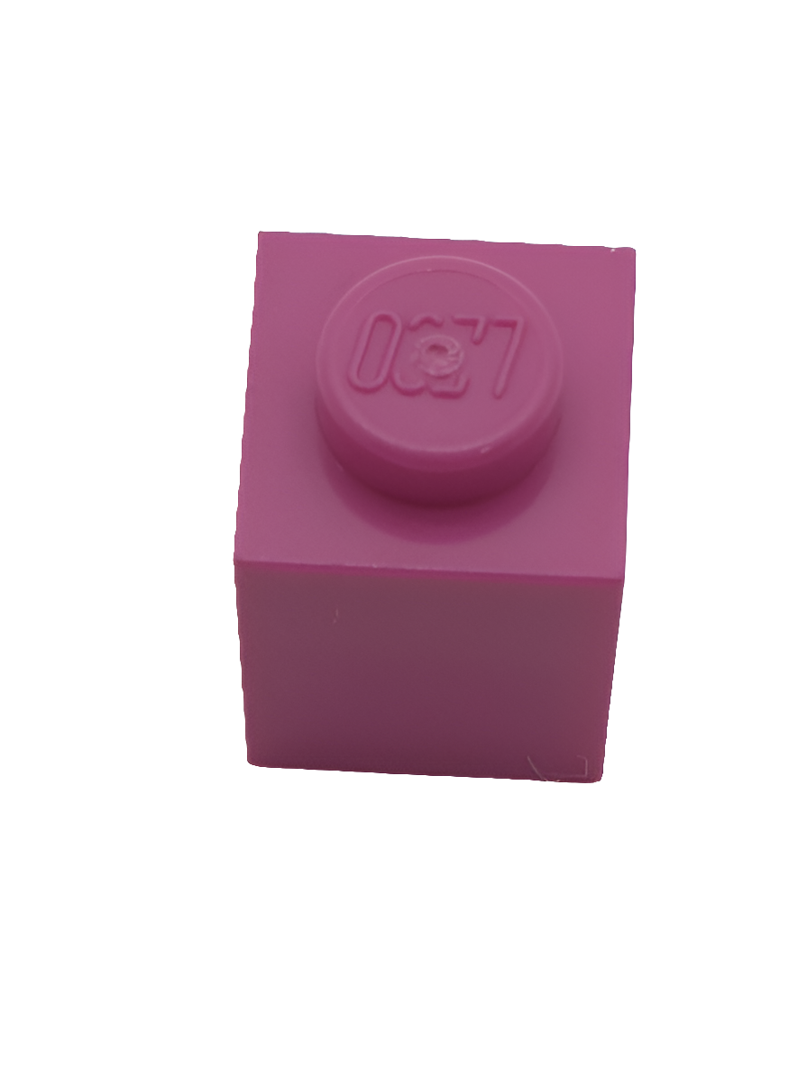 NEU Stein 1 x 1 knallpink