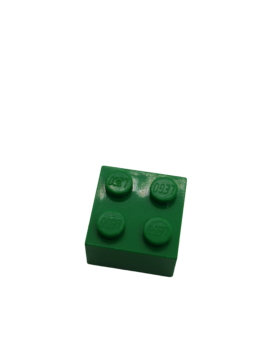 NEU Stein 2 x 2 grün