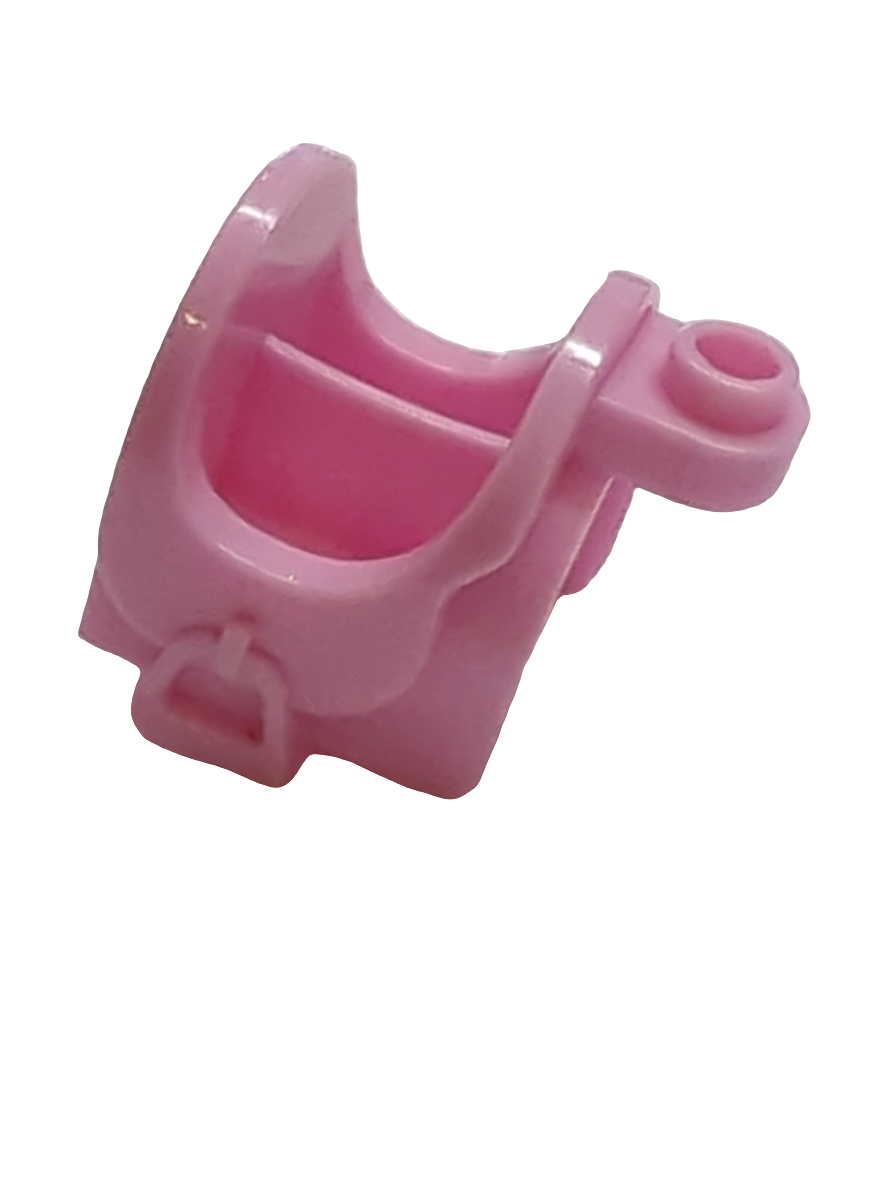 Friends Pferdesattel mit Steigbügeln und oberer Noppe rosa