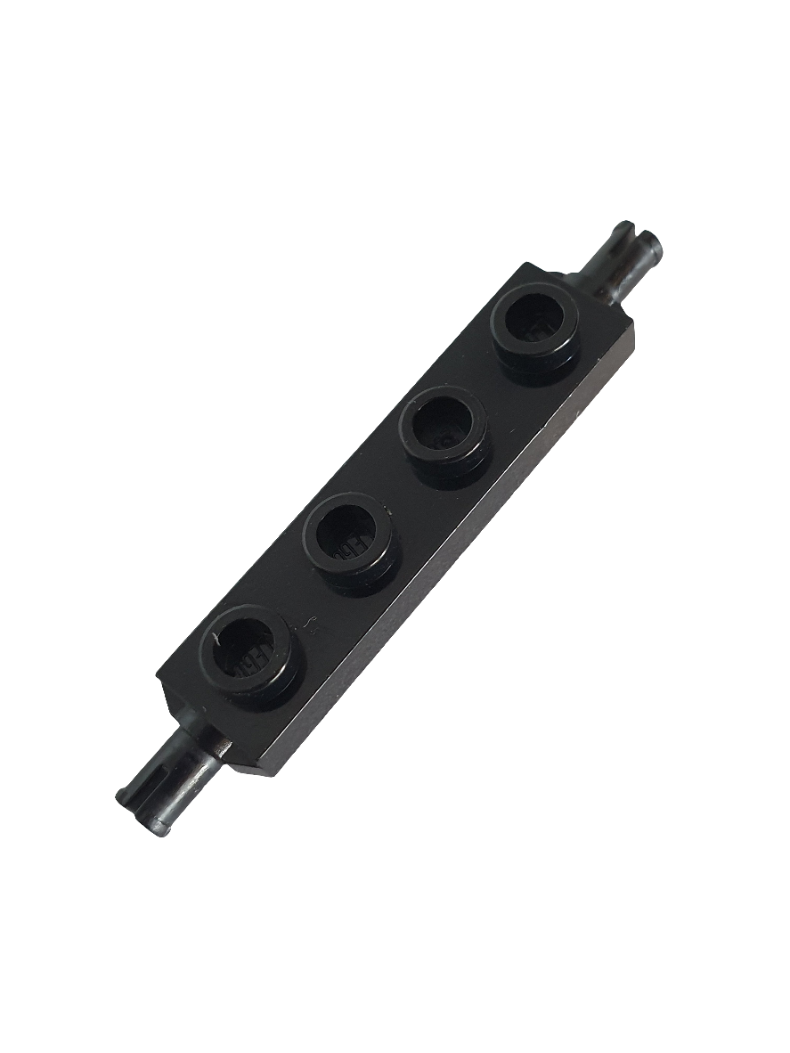 1x4 Radlager Radhalter doppelt schwarz black