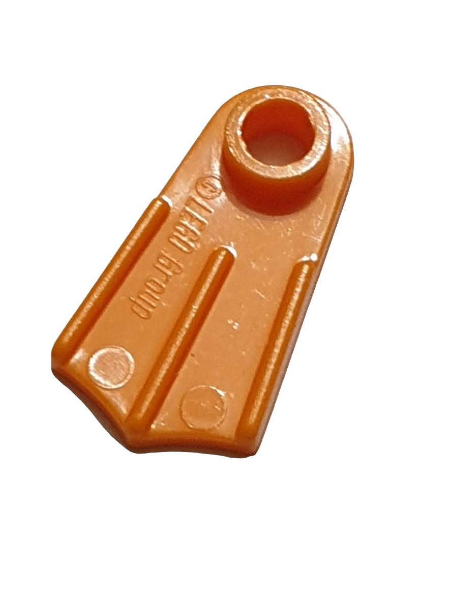 Schuhwerk Minifigur Flossen Flipper orange