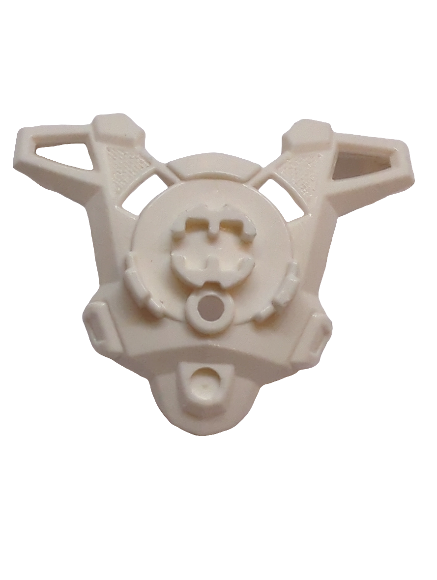 Hero Factory Brustpanzer mit trapezförmigen Schultern weiß