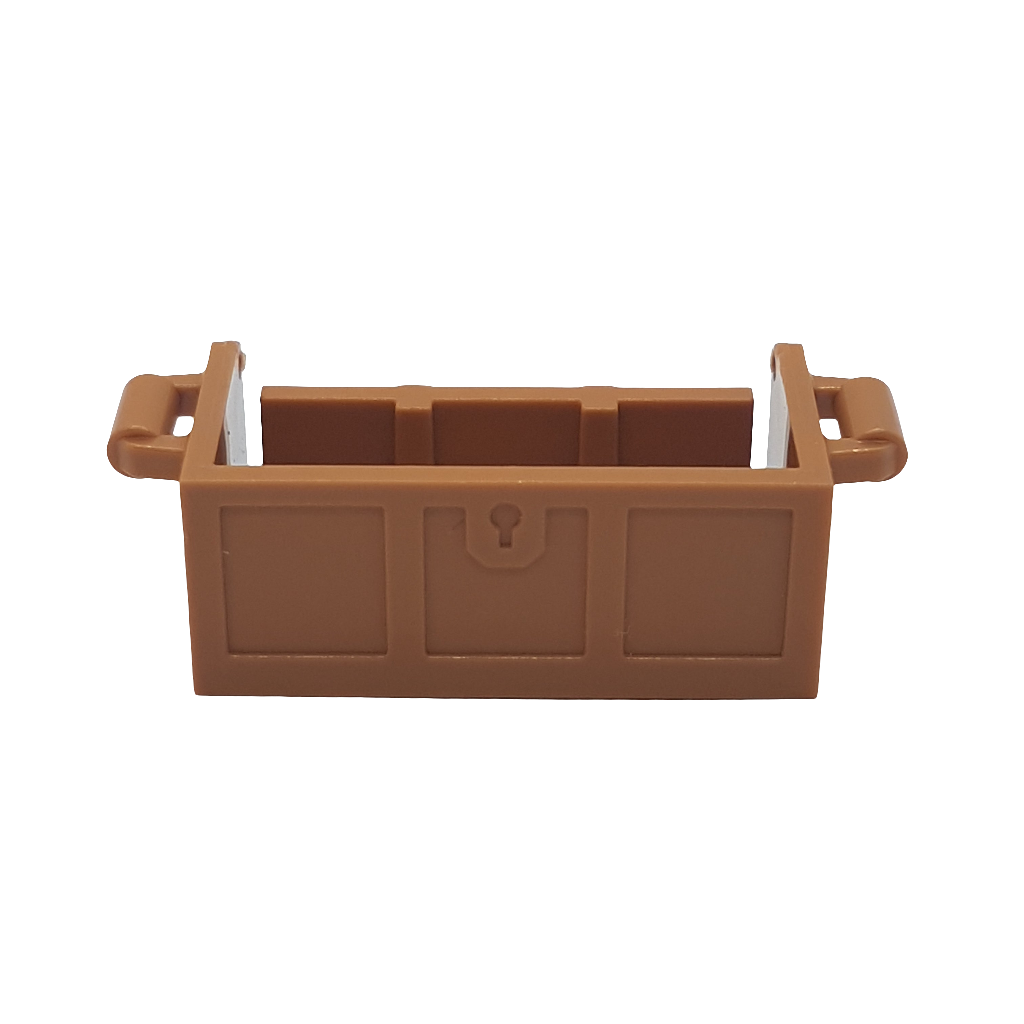 Kiste Box Schatzkiste Unterteil mit Inside Support medium nougat nougat medium nougat